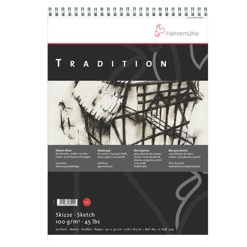 Sketchbook Tradition Hahnemuhle 24 x32cm 100gr REF.10628203