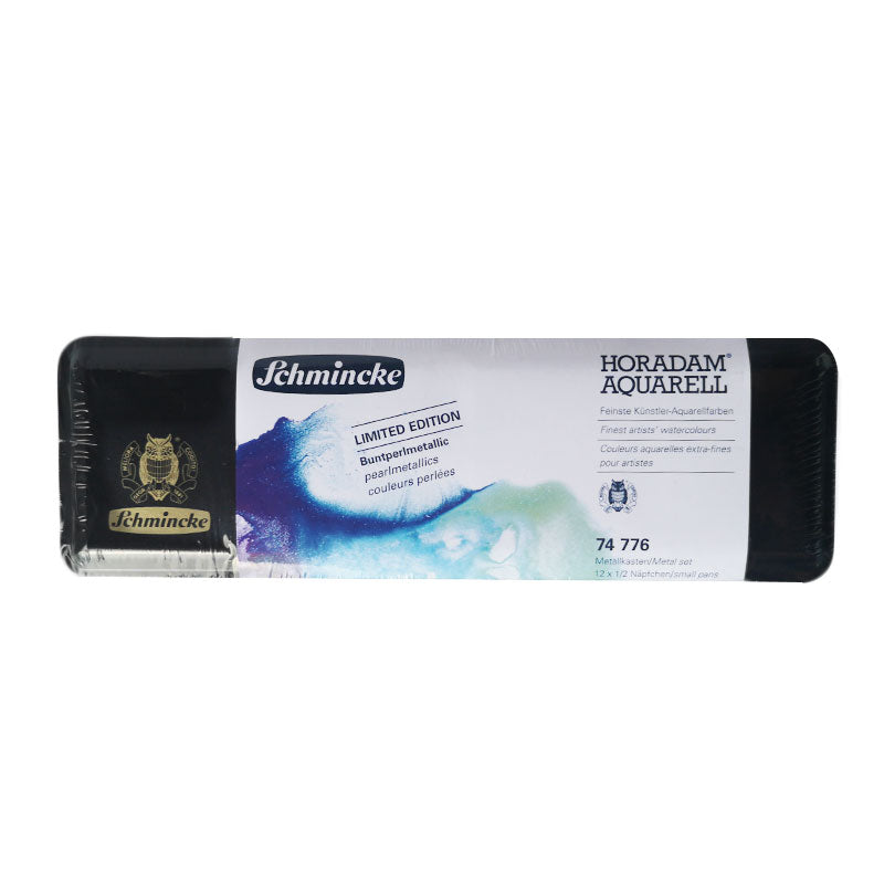 Acuarela Horadam Schmincke Pearlmetallics set x12 Ref. 74776