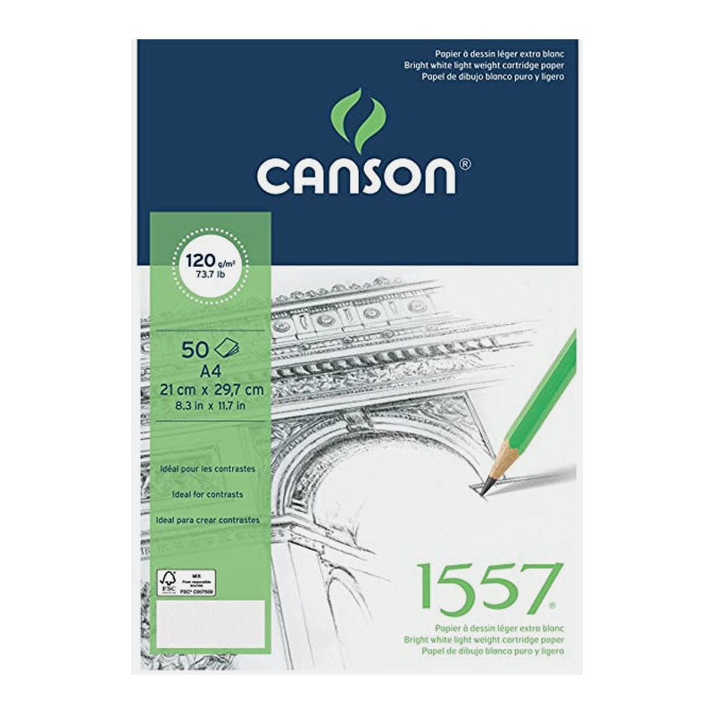 Block 1557 Dibujo Canson Anillado A4