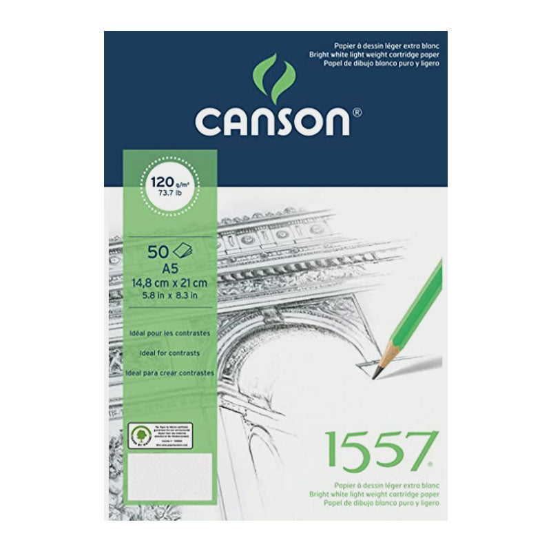 Block 1557 Dibujo Canson Anillado A5