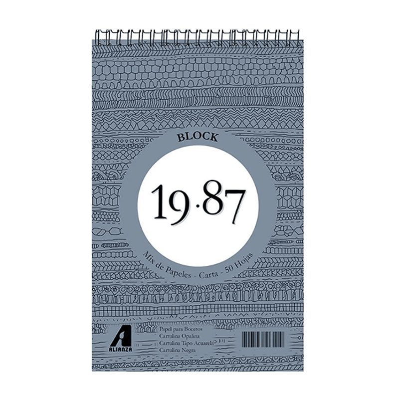 Block 19.87 Mix de Papeles Carta