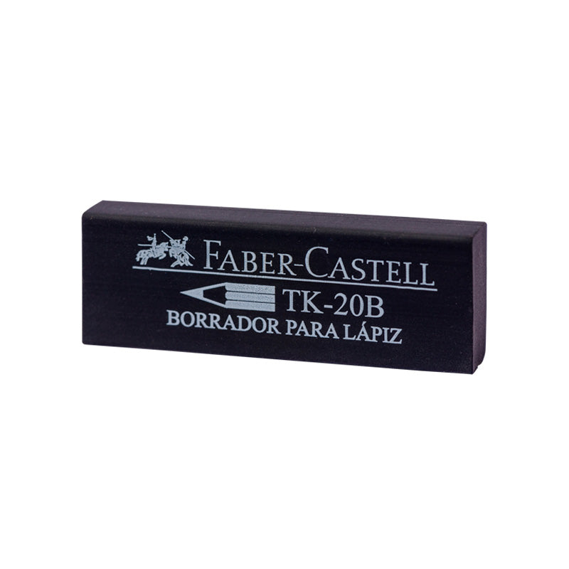 Borrador Negro TK-20B Faber Castell