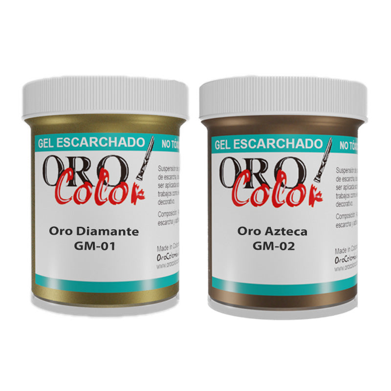 Geles Metalizados Orocolor 60ml