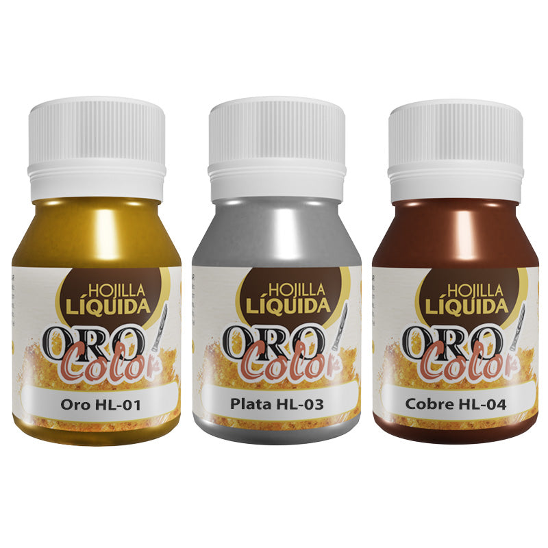 Hojilla Líquida Orocolor 60ml