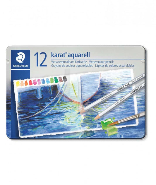 Lápices Acuarelables Karat Staedtler set x12