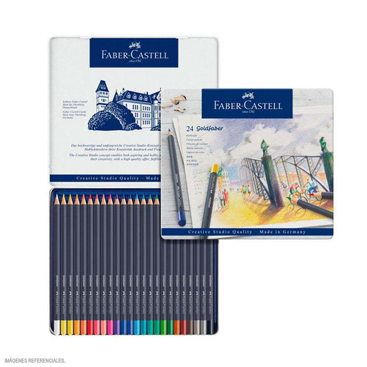 Lápieces de Colores Gold Faber Permanente set x24