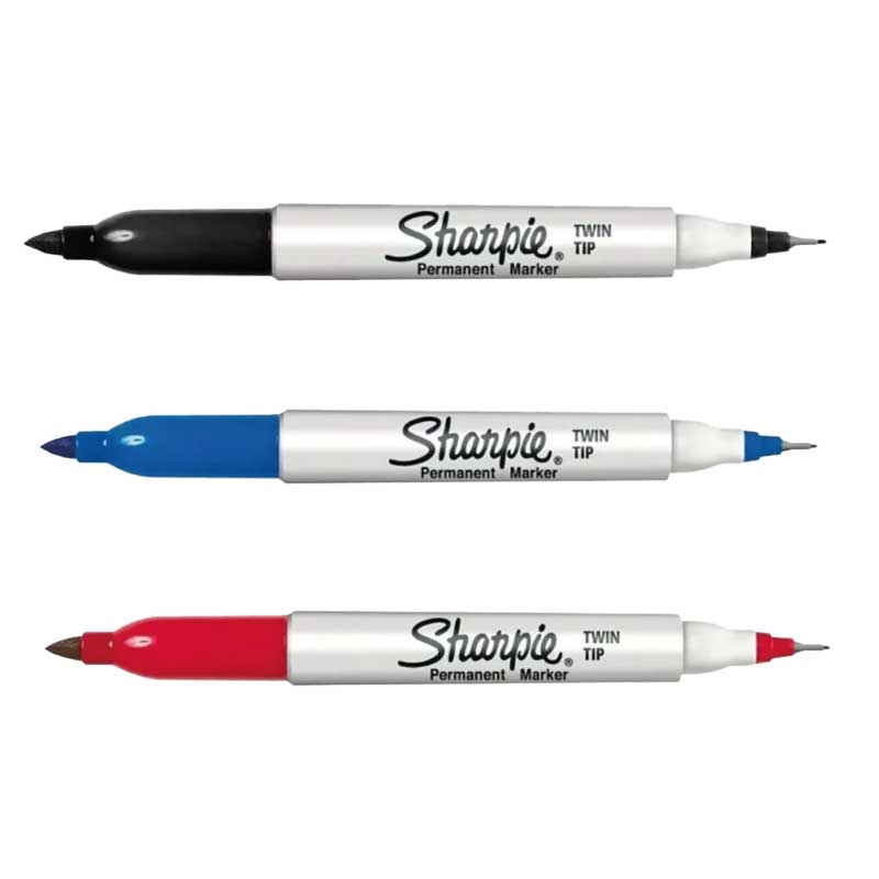 Marcador Sharpie Doble Punta Twin Tip