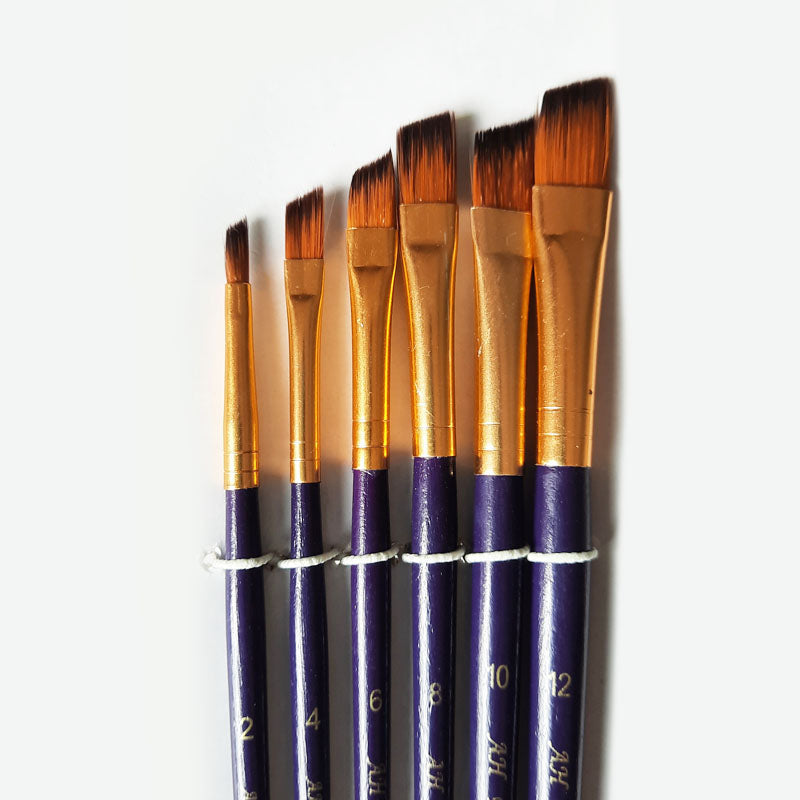 Pincel Ah Royal Angular Setx6 Ref. 20052