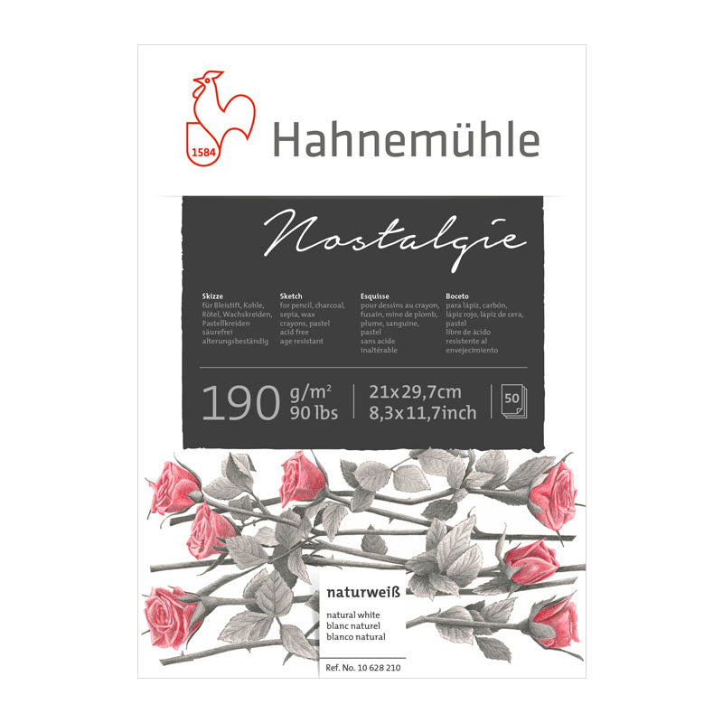 Sketchbook Nostalgie Hahnemuhle A4 190gr REF.10628210