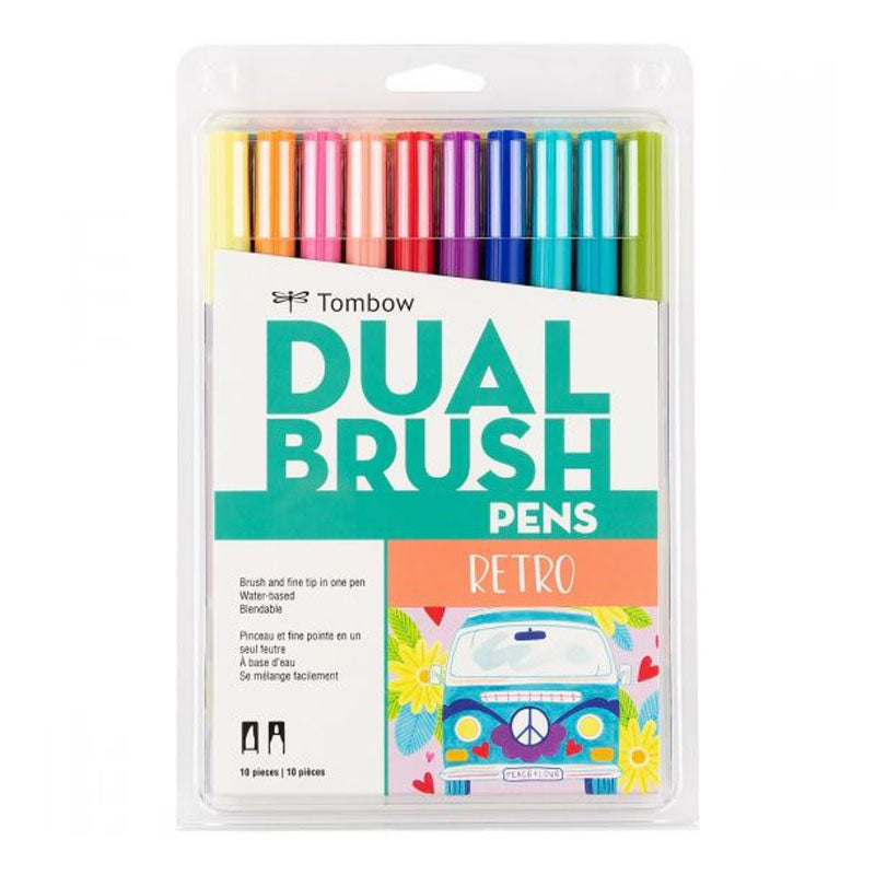 Tombow Dual Brush Retro