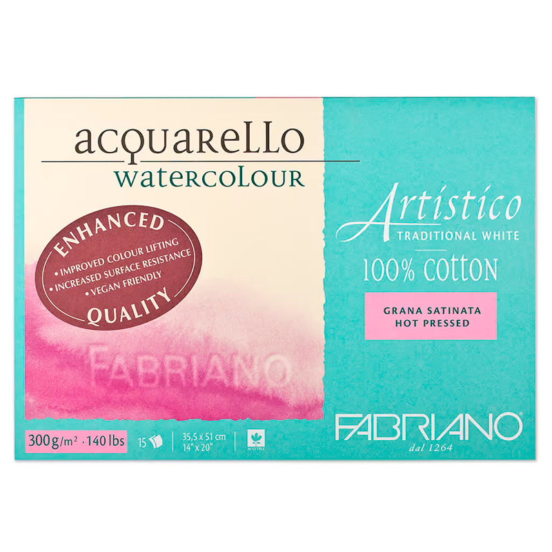 Bitácora para Acuarela Fabriano Grano Satinado