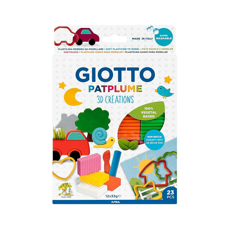 Caja de plastilina para modelar Giotto x23 Ref.513700