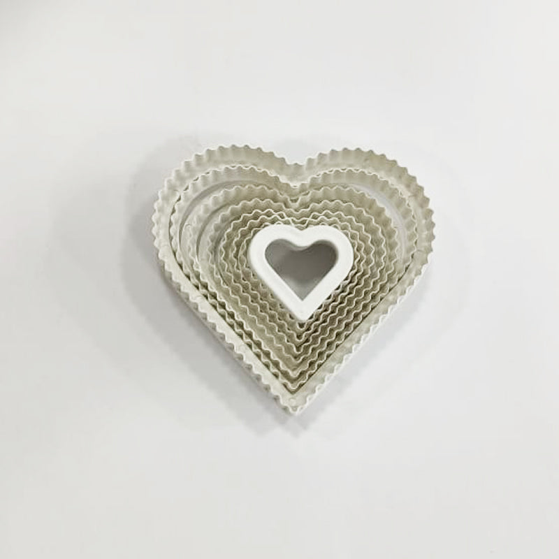 Cortador Plástico Corazón x8 Ref.11464