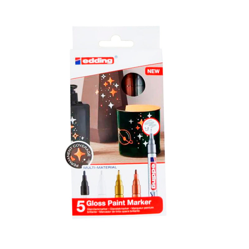 Marcador Edding Metálico E751 x5