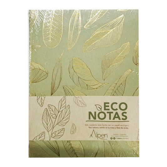 Libreta Eco Notas Alpen Crush Kiwi 15x21