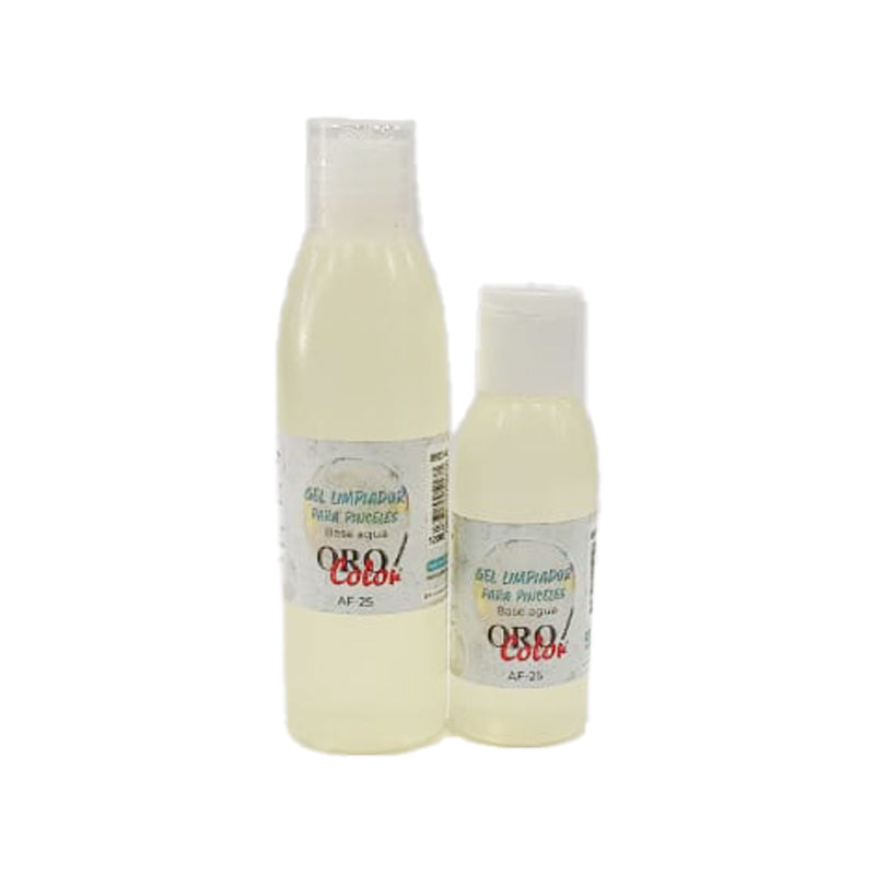 Gel Limpiador de Pinceles Base Agua Orocolor AF-25