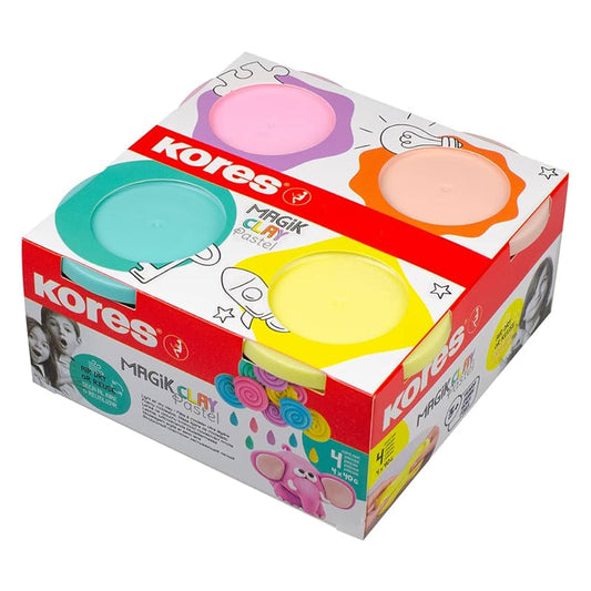 Magik Clay Pastel Kores Set x4