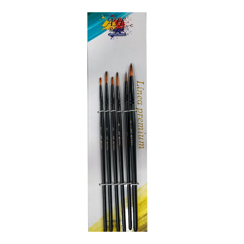 Pincel Ah Royal Set x6 Ref.90359