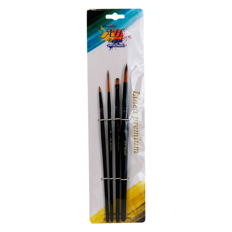 Pincel AH Royal x4 Ref.90363