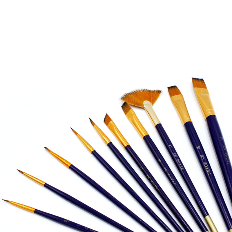 Pincel AH Royal Set x10 Variados Ref.20029