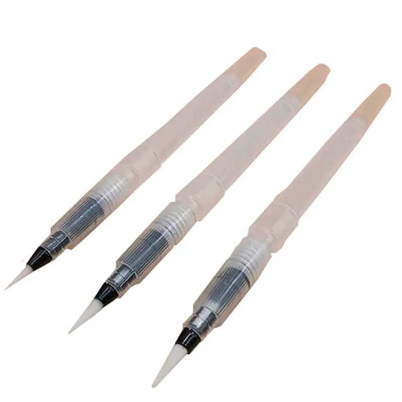 Pincel Recargable Redondo Nylon #3