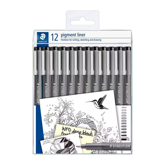Rapidografos Staedtler x12 Ref. 308-9 TB12