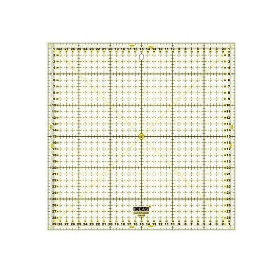 Regla Modisteria Patchwork 30x30 ref.rg40207