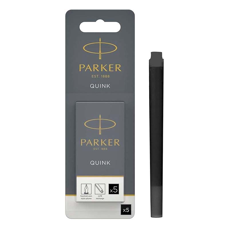 Repuesto Parker Quink Pluma Fuente Black