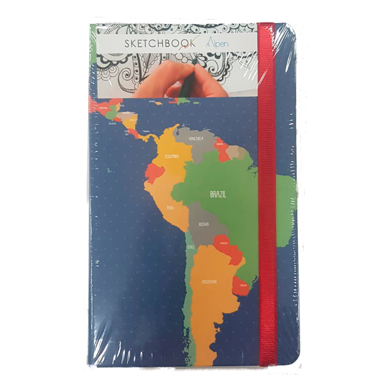 Sketchbook Alpen Mapas