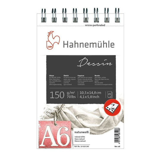 Sketchbook Dessin Hahnemuhle A6 150gr REF.10628190