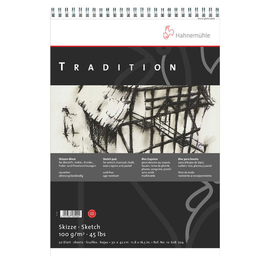 Sketchbook Tradition Hahnemuhle 24 x32cm 100gr REF.10628203