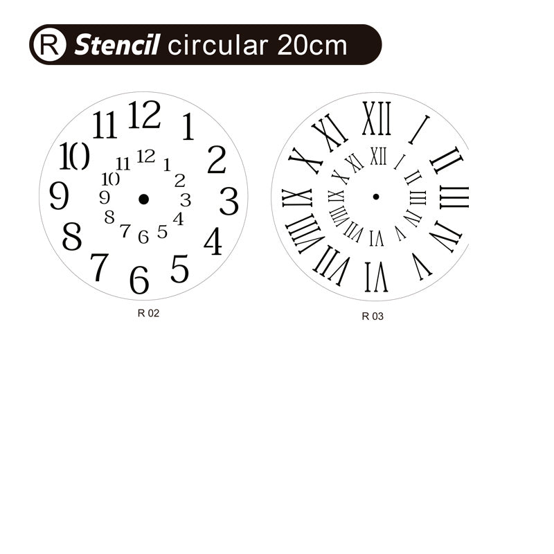 Stencil R Circular 20cm