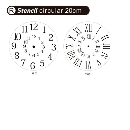 Stencil R Circular 20cm