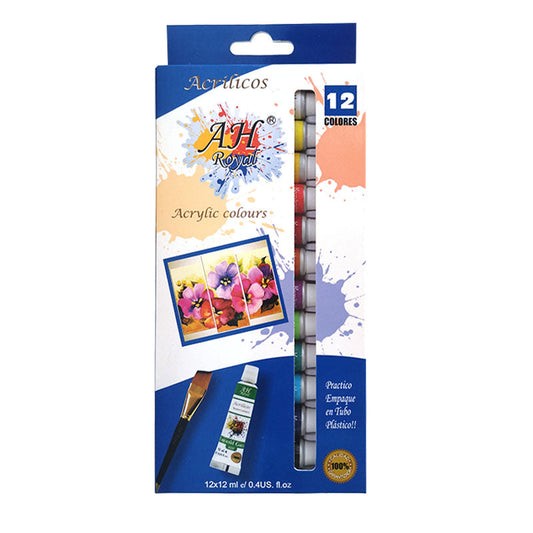 Acrílico Ah Royal Tubo set x12