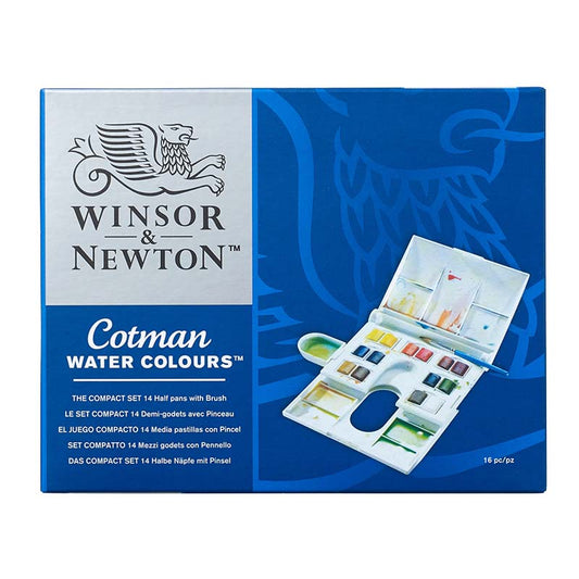 Acuarela Cotman Winsor Pasta set x14