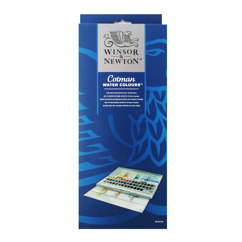 Acuarela Cotman Winsor Pasta set x45