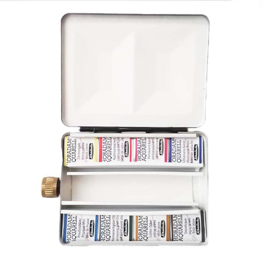 Acuarela Horadam Schmincke set x8 con watertank Ref. 74408
