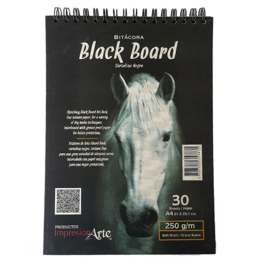 Bitacora Black Board Impresionarte A4