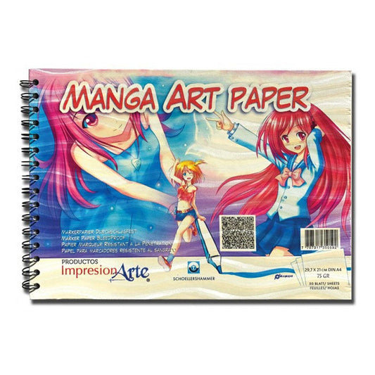 Bitacora Manga Art Paper Impresionarte A4