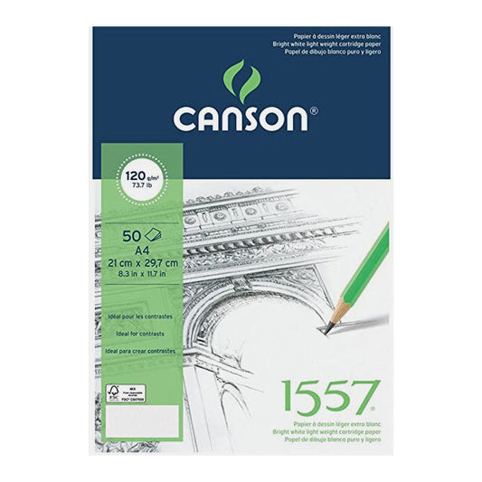 Block 1557 Dibujo Canson Anillado A4