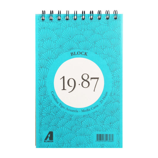 Block 19.87 Acuarela carta