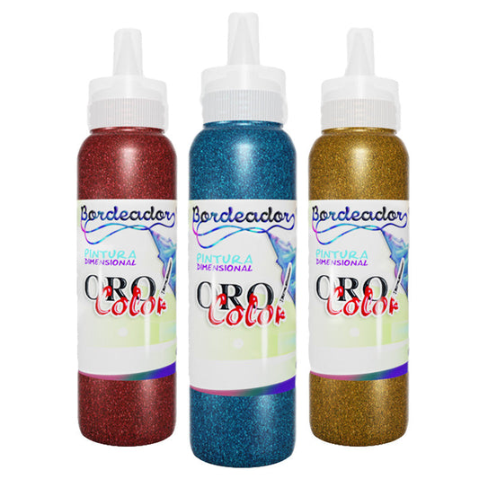 Bordeadores Escarchados Orocolor 60ml