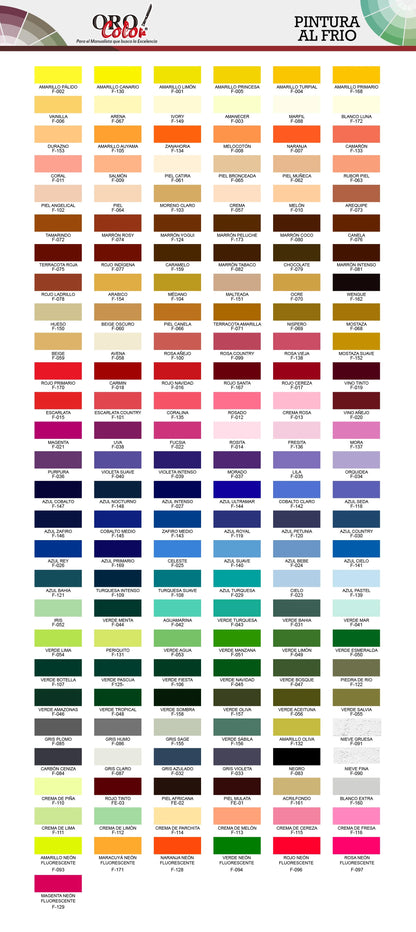 Pintura Acrílica Clásica Orocolor 60ml