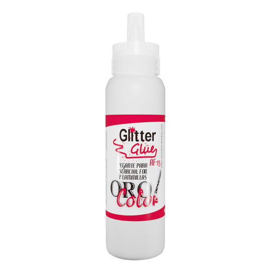 Gel Pegante Glitter Glue AF-15 Oro Color 60ml