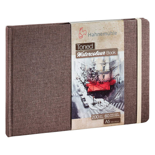 Sketchbook Toned Watercolour Book Hahnemuhle A5200gr REF.10625181