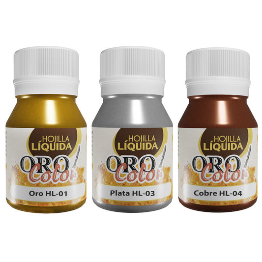Hojilla Líquida Orocolor 60ml
