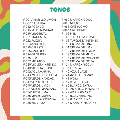 Kit 50 Tonos Acrílica Clasica 30ml + Paleta + Pincel Ah Royal Surtido x4 20076