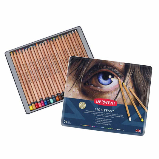 Lápices de Colores Lightfast Derwent set x24 Ref.2302720