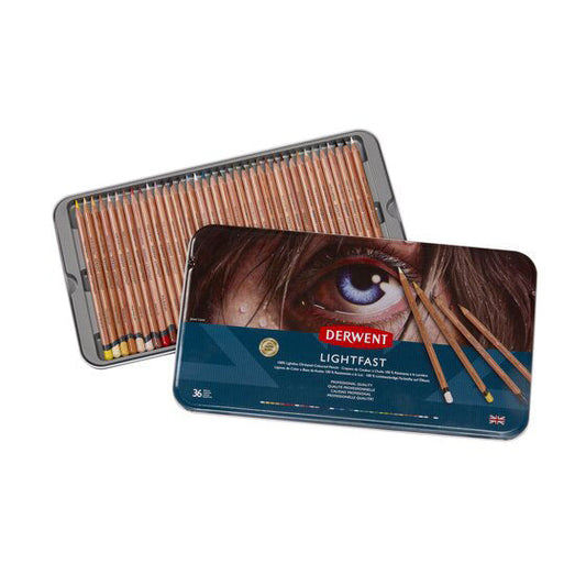 Lápices de Colores Lightfast Derwent set x36 Ref,2302721