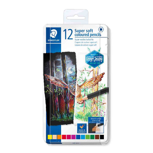 Lápices de Colores Super Soft Staedtler Set x12